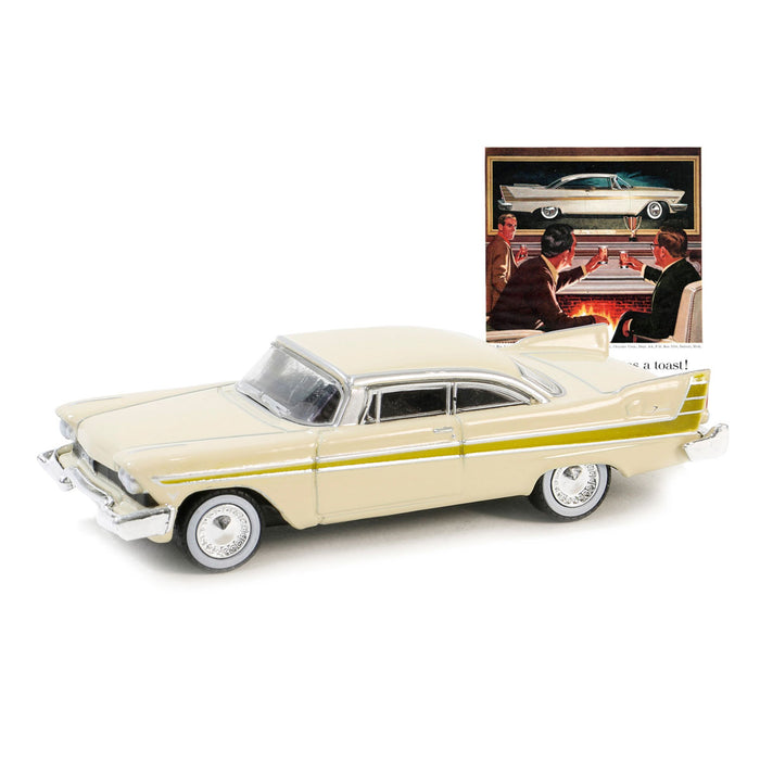 1/64 1957 Plymouth Fury, Vintage Ad Cars Series 10