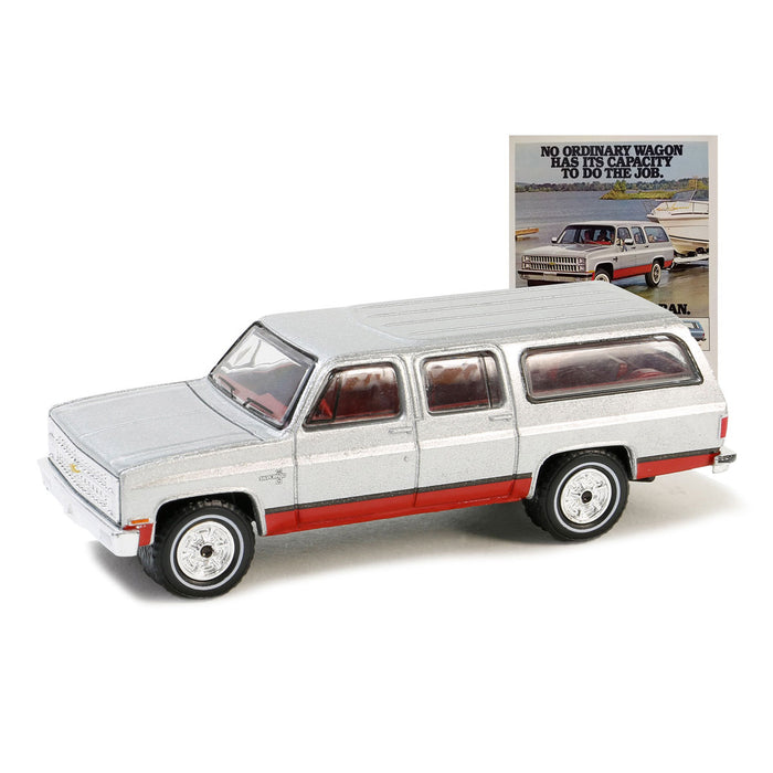 1/64 1981 Chevrolet Suburban, Vintage Ad Cars Series 10