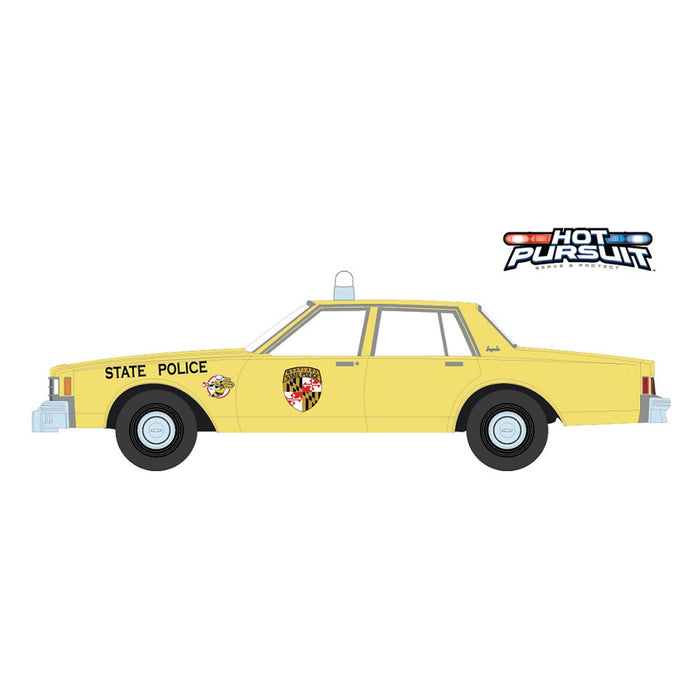 1/64 1983 Chevrolet Impala, Maryland Sate Police, Hot Pursuit Series 45