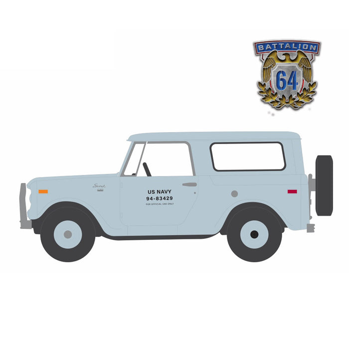 1/64 1970 Harvester Scout, US Navy, Battalion 64 Series 4