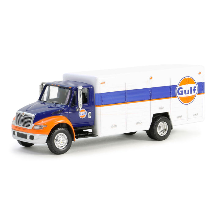 1/64 International Durastar 4400 Delivery Truck, Gulf Oil, H.D. Trucks Series 25