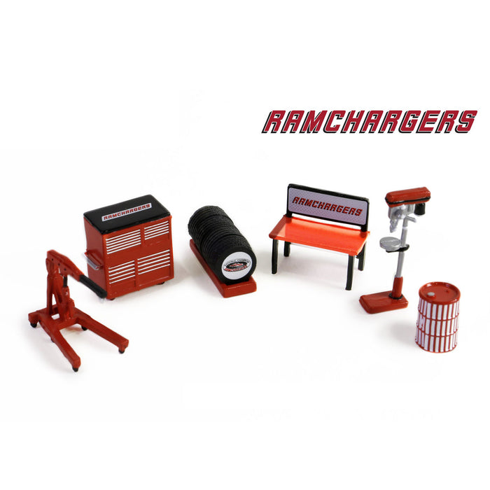 1/64 Ramchargers Auto Body Shop, Shop Tool Accessories Series 6