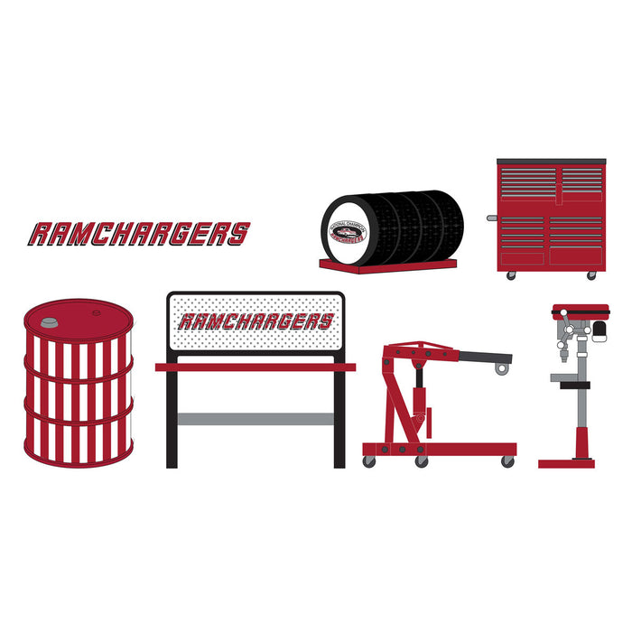 1/64 Ramchargers Auto Body Shop, Shop Tool Accessories Series 6