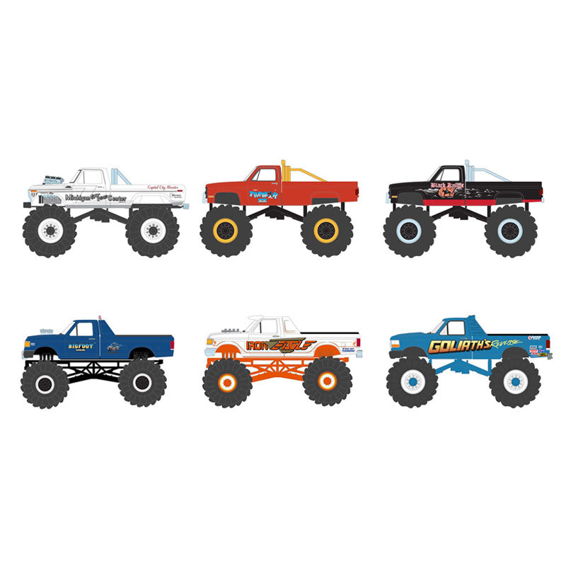 1/64 Sealed Set of 6 Kings of Crunch Series 15 Trucks