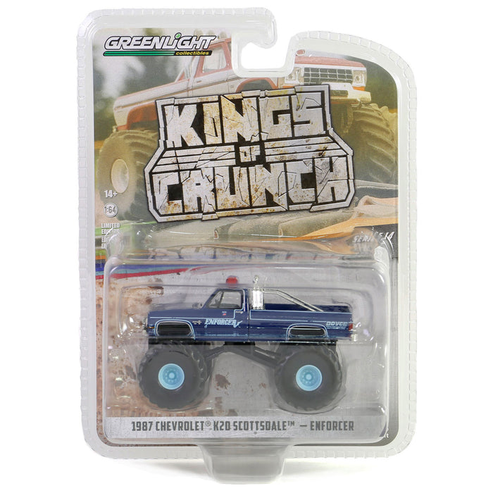 1/64 1987 Chevrolet K20 Scottsdale, Enforcer, Kings of Crunch Series 14