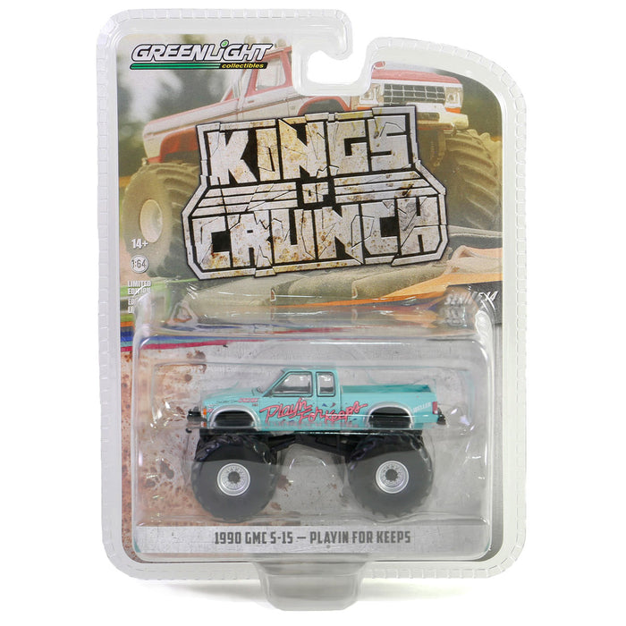1/64 1990 GMC S-15, Playin for Keeps, Kings of Crunch Series 14