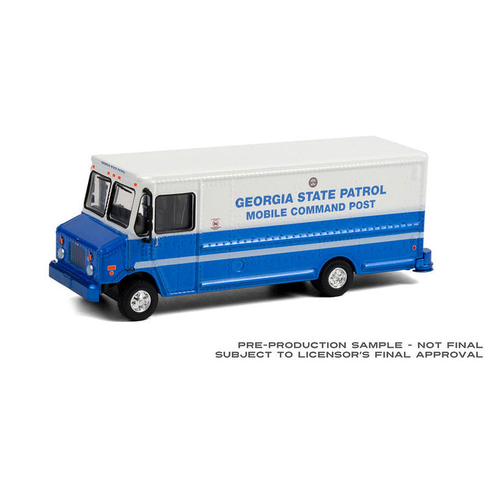 1/64 Greenlight Vehicle Set with Vans, Pickup Truck & Four Post Lift