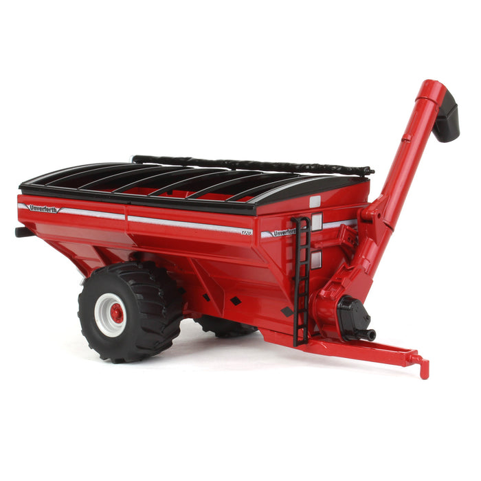1/64 Red Unverferth 1120 Grain Cart with Flotation Tires