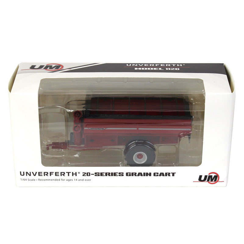 1/64 Unverferth 1120 Grain Cart with Flotation Tires by SpecCast, Red