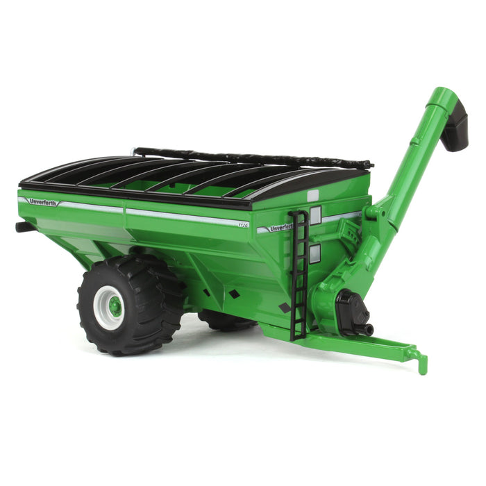 1/64 Green Unverferth 1120 Grain Cart with Flotation Tires