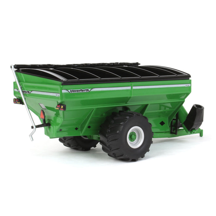 1/64 Green Unverferth 1120 Grain Cart with Flotation Tires