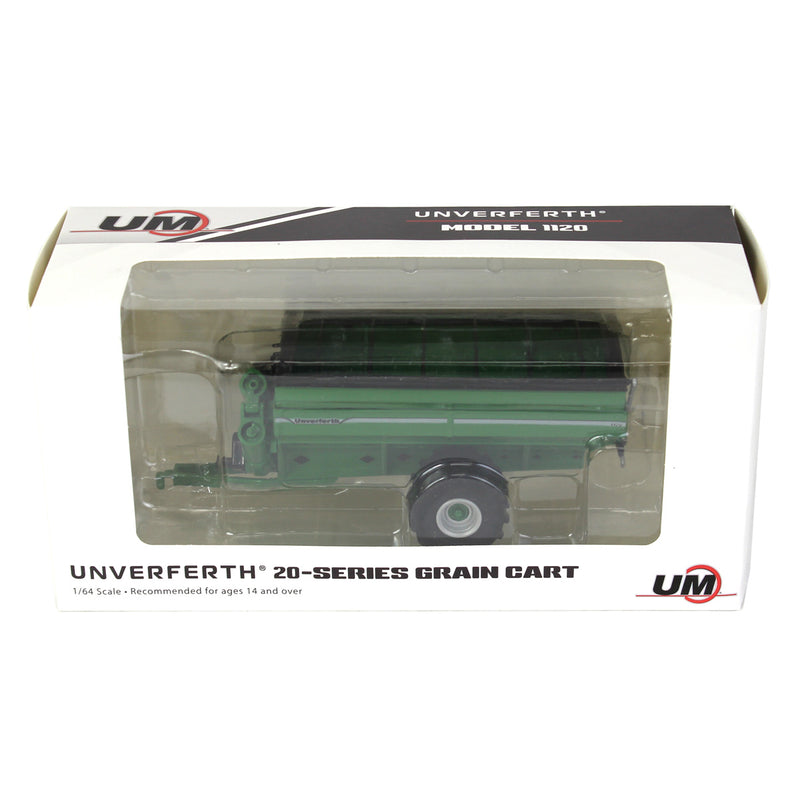 1/64 Unverferth 1120 Grain Cart with Flotation Tires by SpecCast, Green