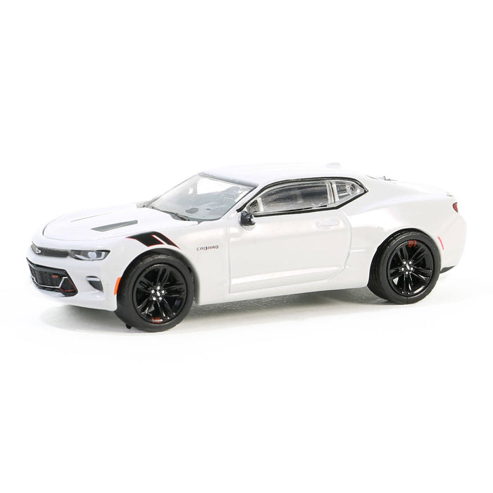 1/64 2018 Chevrolet Camaro SS Redline Edition, Silver Ice Metallic, GreenLight Muscle Series 28