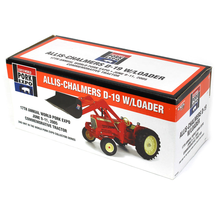 1/16 Limited Edition Allis Chalmers D-19 w/ Loader, 2005 World Pork Expo, 2nd in Series