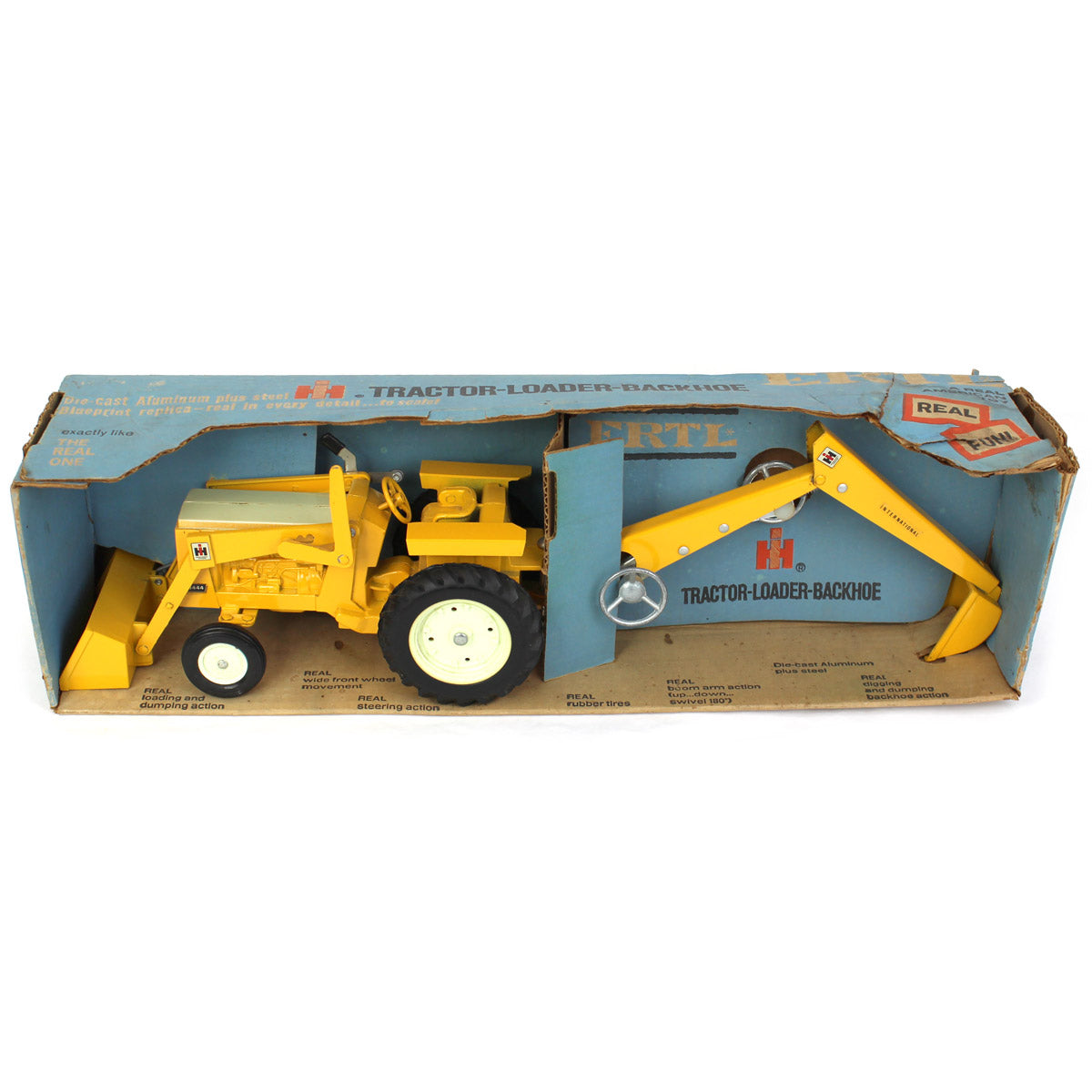 IH International Harvester hotsell 3444 Loader Digger Backhoe Toy Truck ERTL 1144