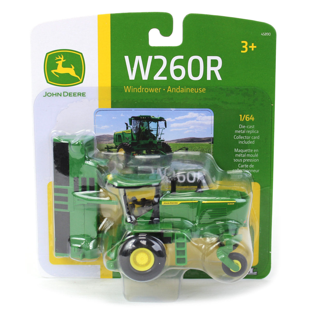 1/64 John Deere W260R Windrower — Outback Toys