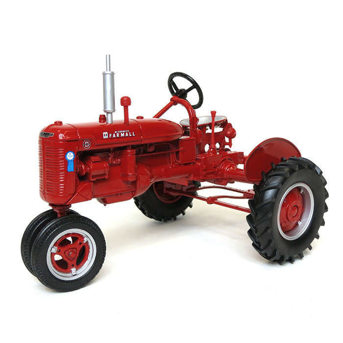(B&D) 1/16 IH Farmall B with Blue Ribbon Service Decal, ERTL Prestige Collection - Damaged Box