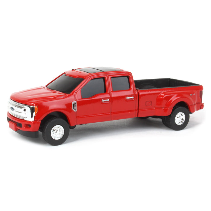 1/64 Red Ford F-350 Pickup Truck, ERTL Collect N Play