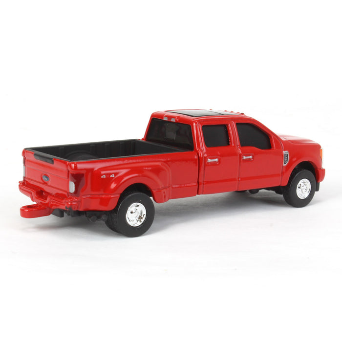 1/64 Red Ford F-350 Pickup Truck, ERTL Collect N Play