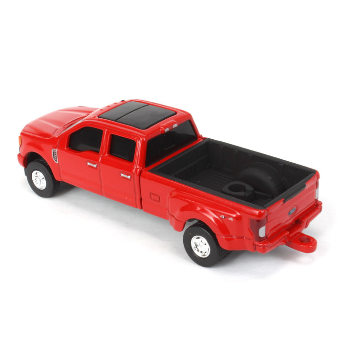 1/64 Red Ford F-350 Pickup Truck, ERTL Collect N Play