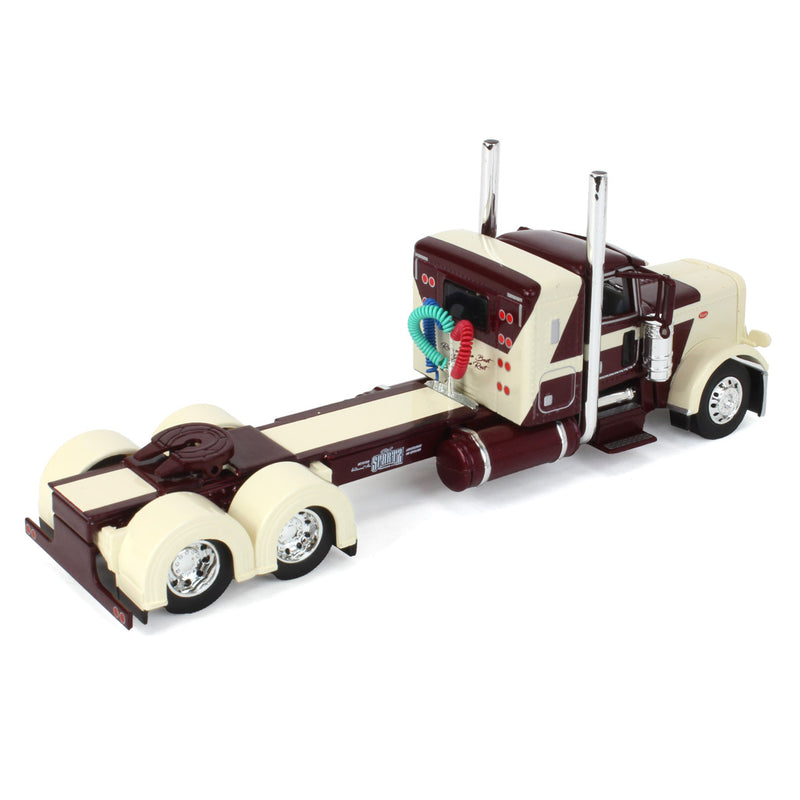 1/64 Peterbilt 389 w/ 36in Sleeper & Fontaine Magnitude Tri-axle Lowboy, R.L. Spartz Trucking, DCP by First Gear