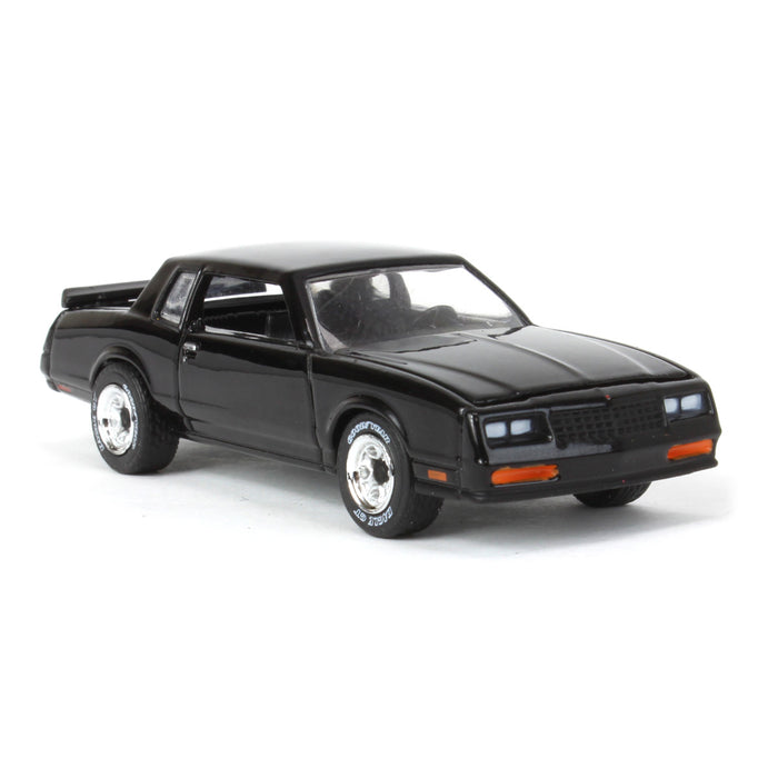 1/64 1985 Chevrolet Monte Carlo SS, Black, Midwest Diecast Greenlight Exclusive