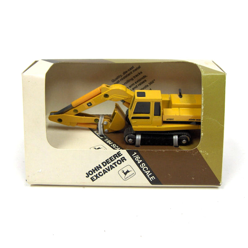 (B&D) 1/64 John Deere 690C Excavator by ERTL - Damaged Item