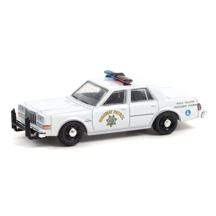 1/64 1988 Dodge Diplomat, California Highway Patrol Pollution Enforcement, Hot Pursuit Series 39