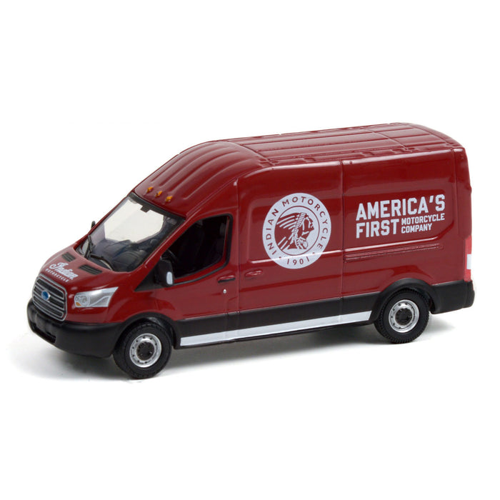 1/64 2015 Ford Transit LWB High Roof, Indian Motorcycles, Route Runners Series 3