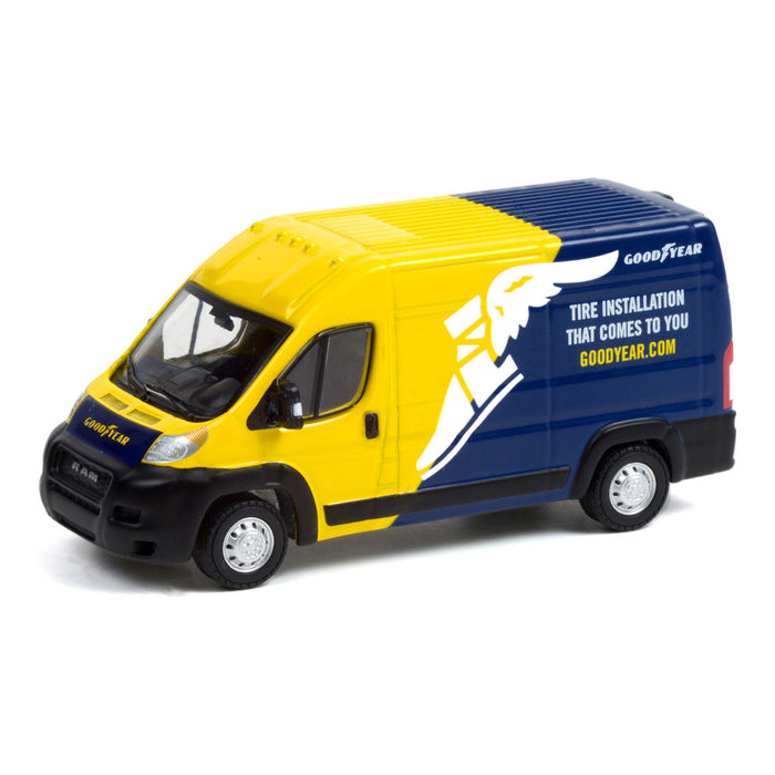 1/64 2018 Ram ProMaster 2500 Cargo High Roof, Goodyear, Route Runners Series 3