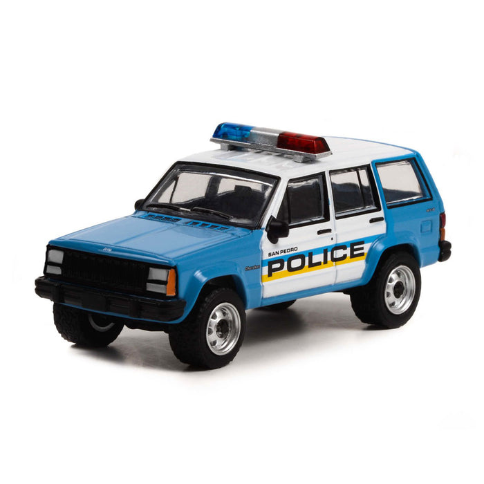 1/64 1995 Jeep Cherokee, San Pedro Police, Gone in Sixty Seconds, Hollywood Series 36