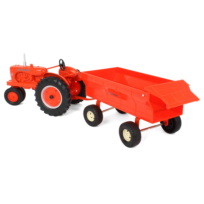 1/16 Allis Chalmers WD-45 Tractor with Flare Box Wagon by ERTL