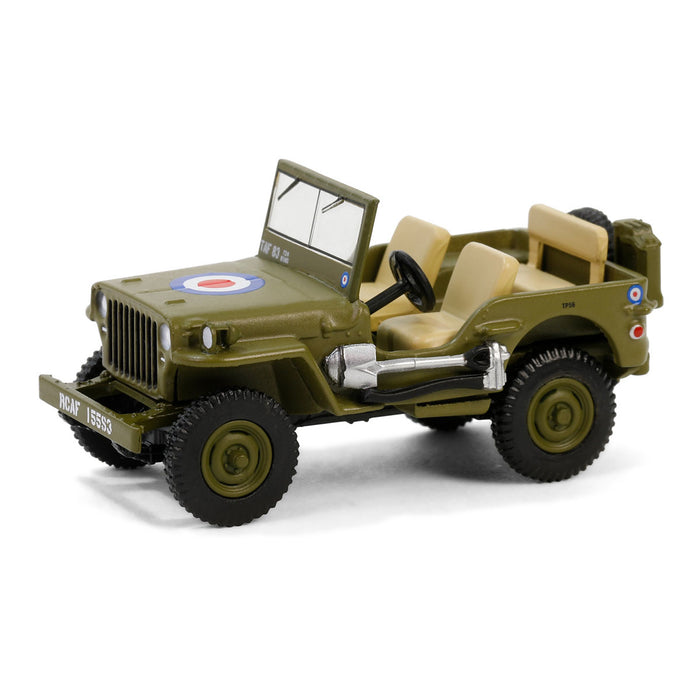 1/64 1942 Willys MB Jeep, British Army Command Car, Battalion 64 Series 4