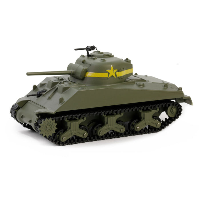 1/64 1943 M4 Sherman Tank US Army World War II, 13th Armored Regiment, Battalion 64 Series 4