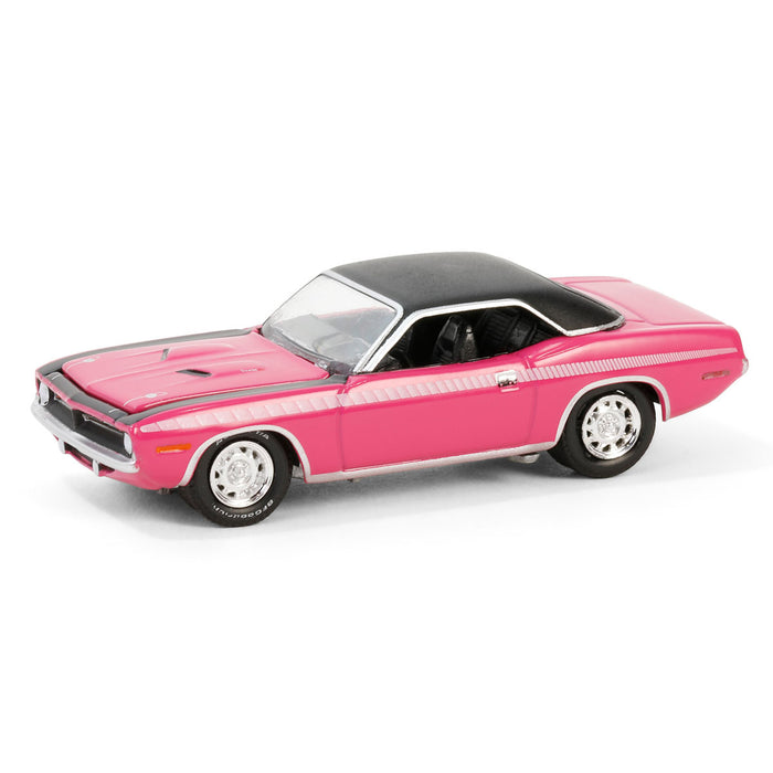 1/64 1970 Plymouth Cuda, Moulin Rouge, Barrett-Jackson Series 14