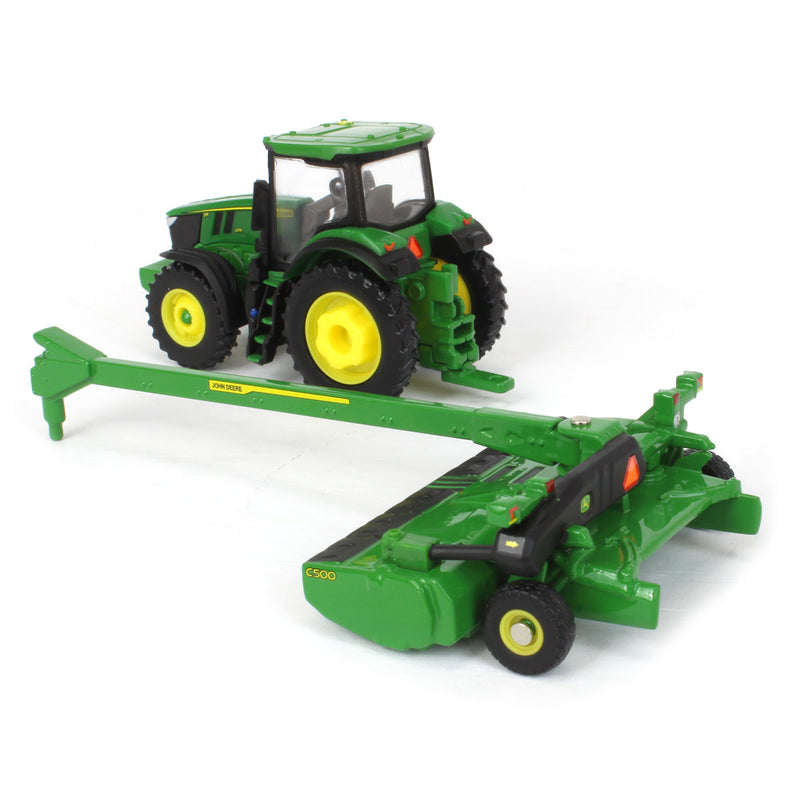 1/64 John Deere 7R 270 Tractor with C500 Mower by ERTL
