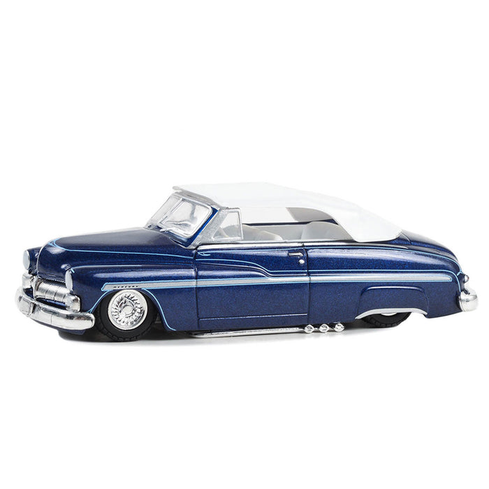 1/64 1950 Mercury Eight Chopped Top Convertible with Pinstripes, California Lowriders Series 4