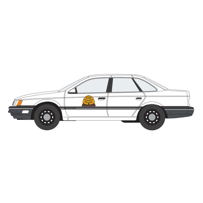 1/64 1990 Ford Taurus Utah Highway Patrol, Hot Pursuit Series 41
