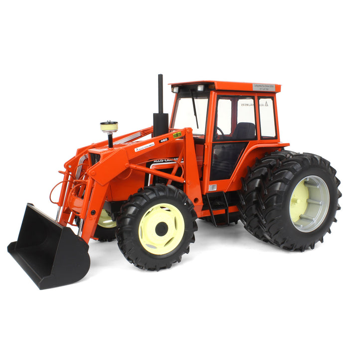 1/16 Allis Chalmers 6070 w/ FWA, Rear Duals, Loader & Cab, 2024 Lafayette Farm Toy Show