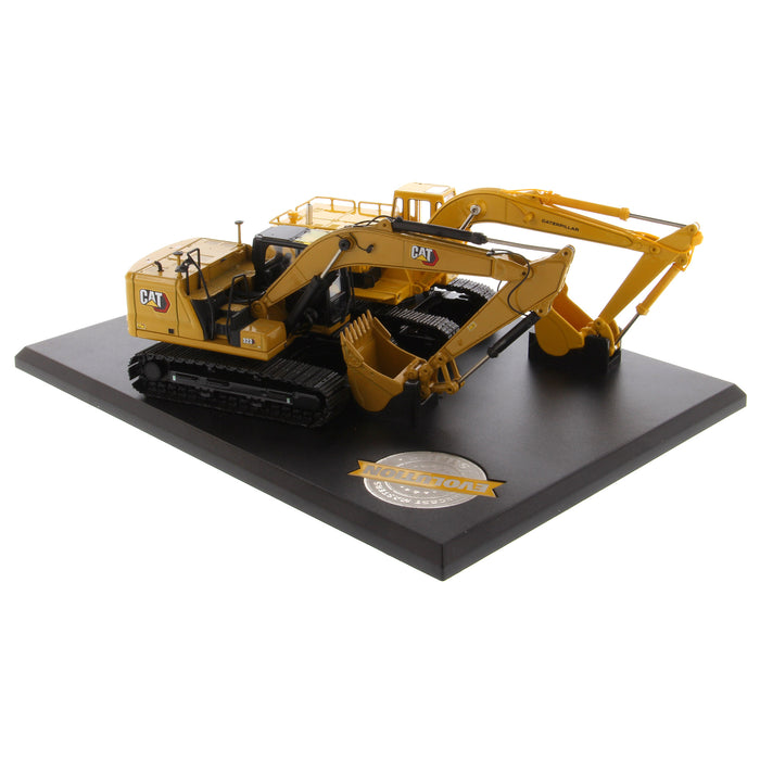 1/50 Caterpillar 225 & 323 Excavator Set, Diecast Masters Evolution Series