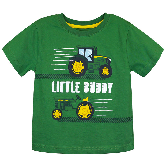 Toddler John Deere Little Buddy Green Tractor Short Sleeve T-Shirt
