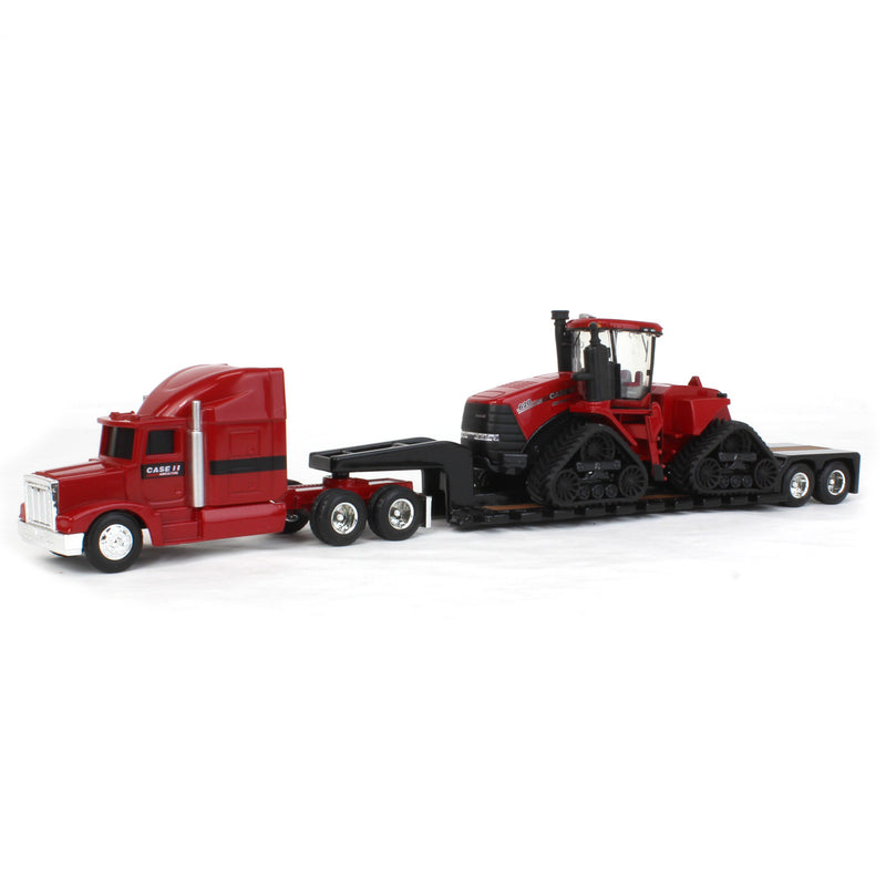 (B&D) 1/64 Case IH AFS Connect Steiger 620 Quadtrac with Semi & Lowboy Trailer - Damaged Box