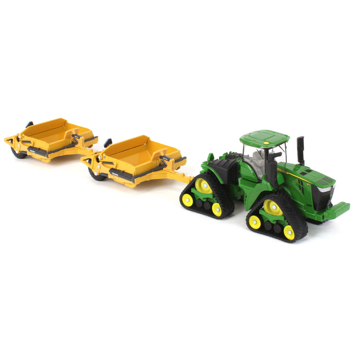 1/64 John Deere 9RX 590 Scraper Special with 1812DC Scrapers