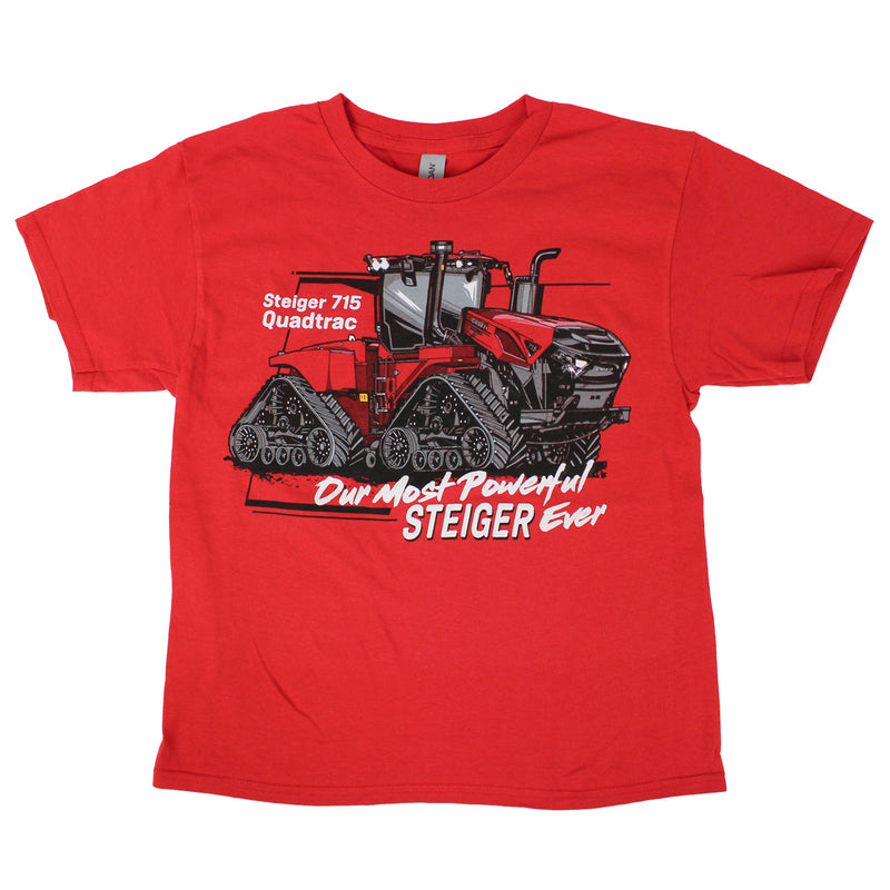 Youth Steiger 715 Quadtrac Short Sleeve T-Shirt