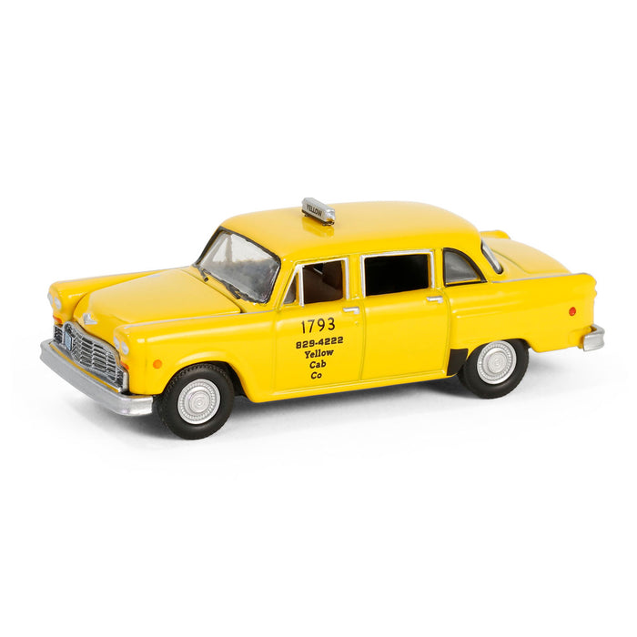 1/64 1980 Checker Taxicab Yellow Cab #1793, Ferris Bueller's Day Off (1986), Hollywood Series 42