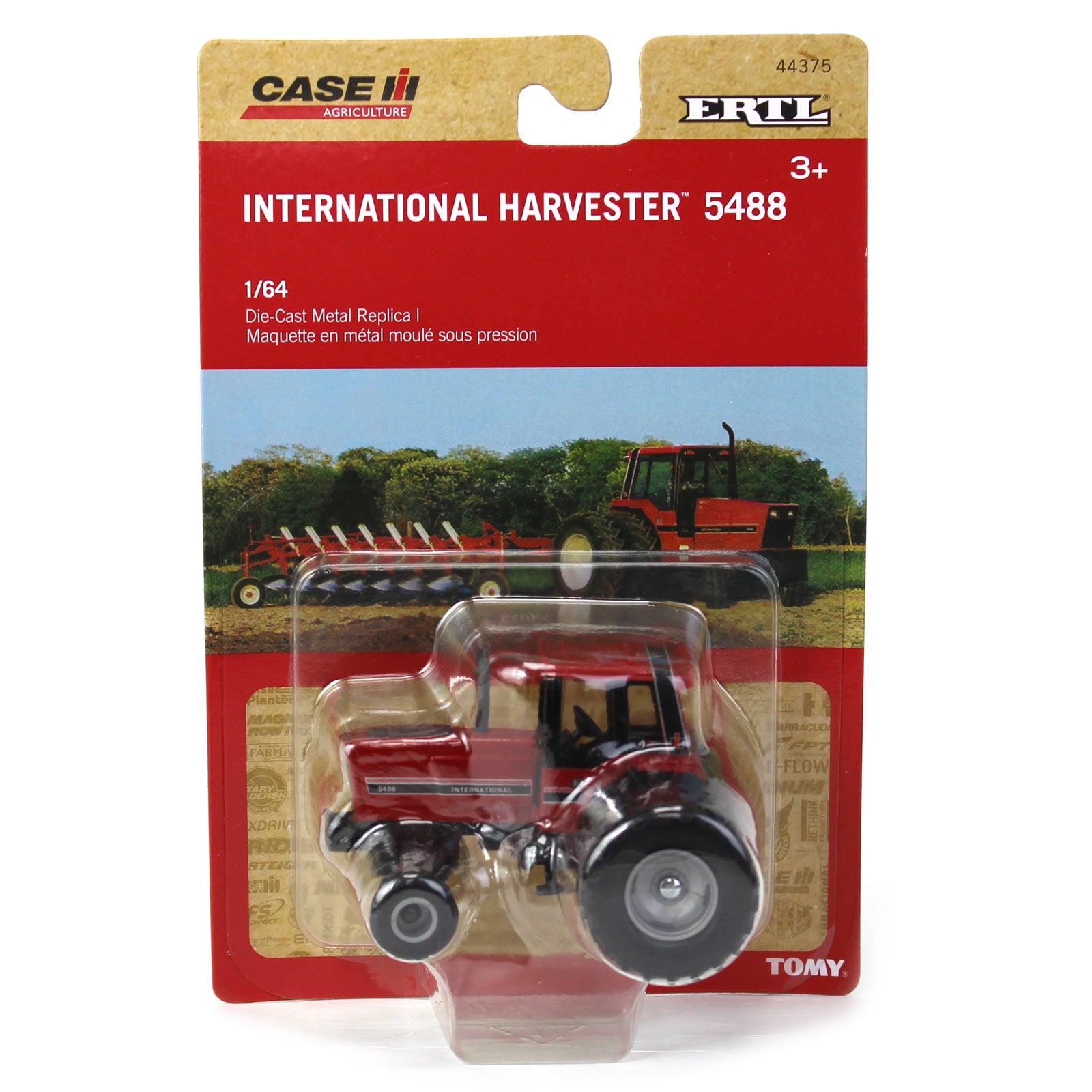 1/64 International Harvester 5488 Tractor with Wide Front & Rear