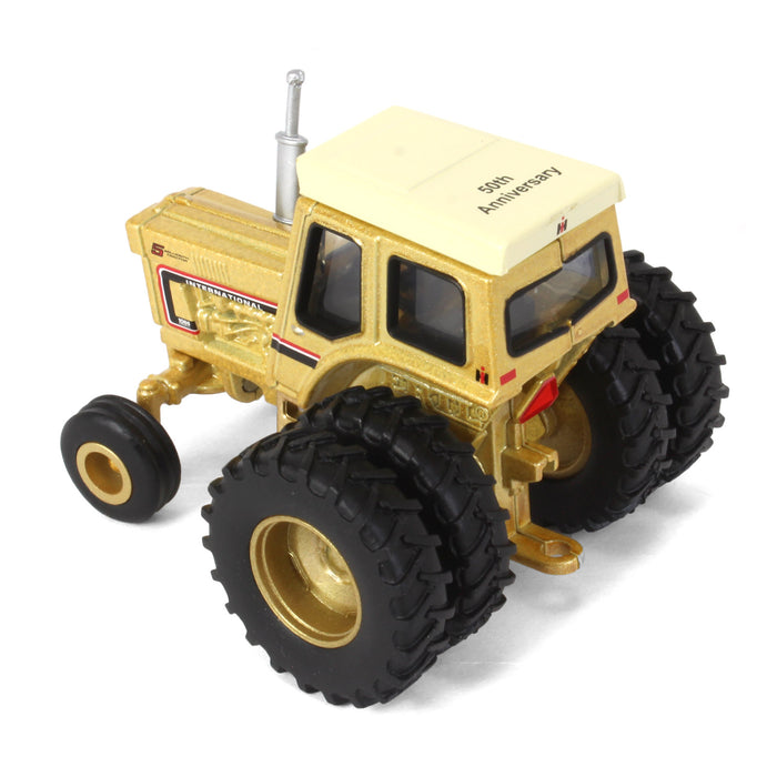 Gold Painted Chase Unit ~ 1/64 International Harvester 1066 5 Millionth Tractor, 50th Anniv, ERTL Prestige