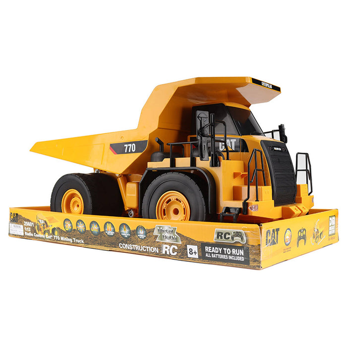 (B&D) 1/12 Radio Control Caterpillar 770 Mining Truck - Damaged Item