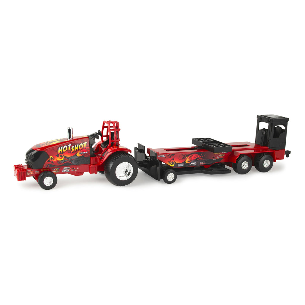 1/32 Case IH "Hot Shot" Pullback Pulling Tractor with Sled Outback Toys 1/32 Case IH "Hot Shot" Pullback Pulling Tractor with Sled Outback Toys