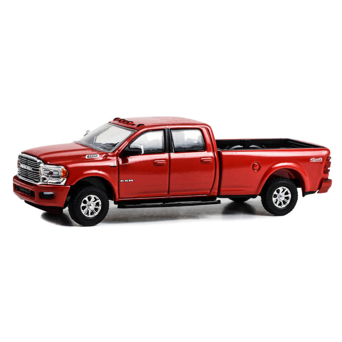 1/64 2022 Ram 2500 Laramie 4x4, Flame Red, Showroom Floor Series 3